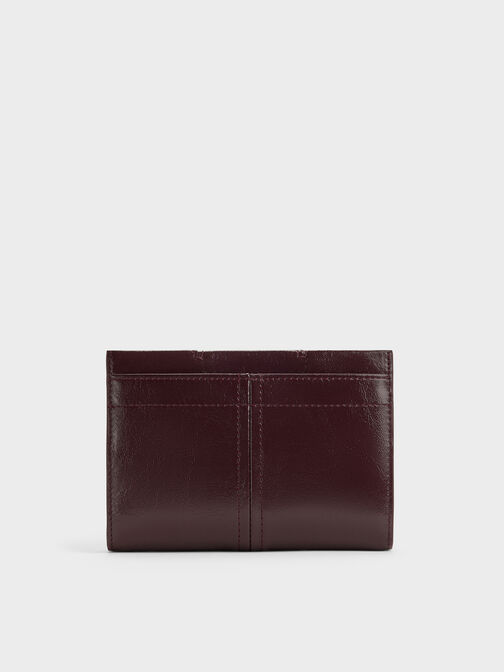 Noane Passport Holder, Wineberry Red, hi-res