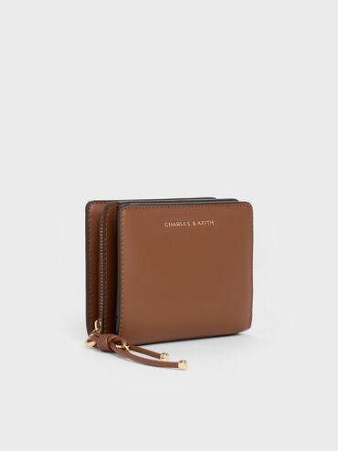 Everleigh Zip-Around Small Wallet, Chocolate, hi-res