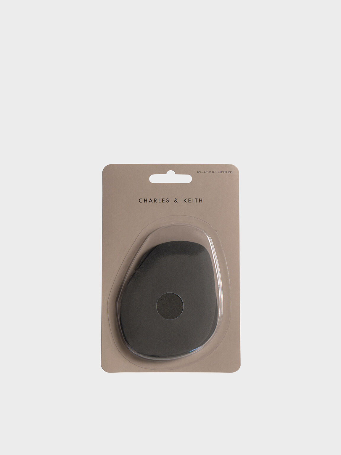  وسادة مقدمة القدم باللون الأسود - CHARLES & KEITH